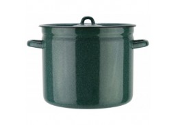 Puodas emaliuotas su dangčiu GREEN 24 cm 5,8L 