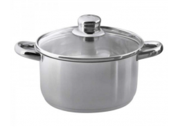 Namų apyvokos prekės. Indai, virtuvės reikmenys ir įrankiai. Puodai, dubenys. Puodas nerūdijančio plieno BAHAMA/SATYNA 2,6 L 18 cm 