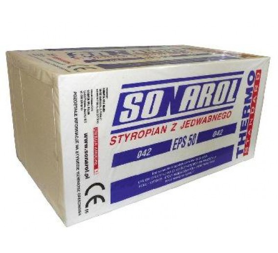 Putų polistirolas EPS50 SONAROL 100x100x10 cm 