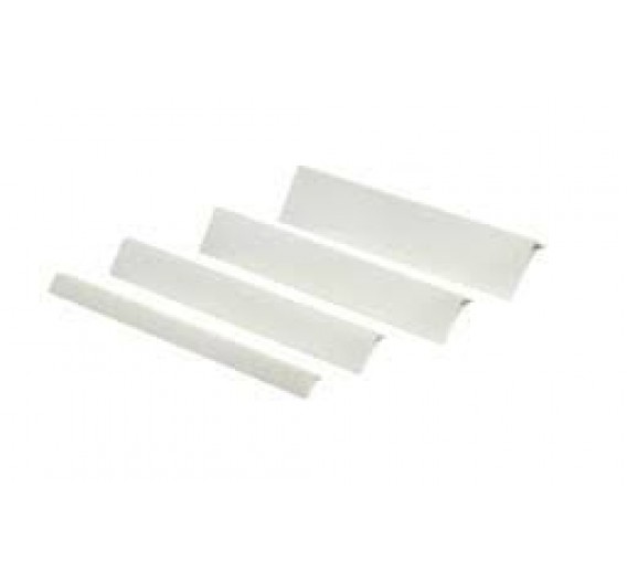 Vidaus apdailos prekės. Sienų apdailos medžiagos. PVC lentelės. PVC kampas apdailai 32x32 mm, 2,6 m 
