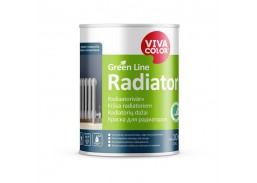 Dažai. Dažai, dažymo įrankiai, dažymo juostos. Specialios paskirties dažai. Radiatorių dažai Vivacolor Radiator 0,9 l 