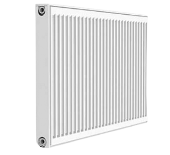 Šildymas. Šildymas ir vėdinimas. Radiatoriai ir termostatai. Plieniniai radiatoriai. Radiatorius HENRAD šoninis 22x55x50