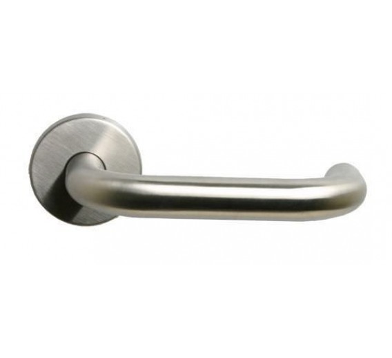 Vidaus apdailos prekės. Durų furnitūra. Durų furnitūra. Rankenos. Rankena 1020 Inox nerūdijantis plienas 