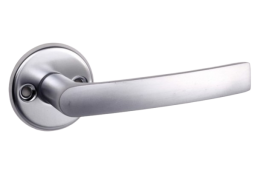 Vidaus apdailos prekės. Durys, jų dalys. Durų furnitūra. Rankenos. Rankena 16/006 R3110 matinis chromas