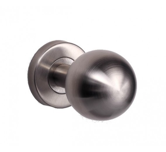 Vidaus apdailos prekės. Durų furnitūra. Durų furnitūra. Rankenos. Rankena bumbulas SFK-004 Inox 