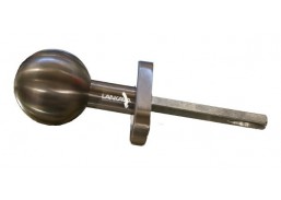 Vidaus apdailos prekės. Durų furnitūra. Durų furnitūra. Rankenos. Rankena-bumbulas TH-101 Inox 