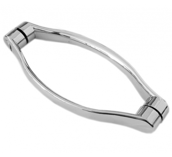 Santechnikos prekės. Vonios įranga. Dušo kabinos ir padėklai. Rankena dušo kabinai 14,5cm 