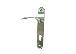 Vidaus apdailos prekės. Durys, jų dalys. Durų furnitūra. Rankenos. Rankena INOVO OS matinis žalvaris