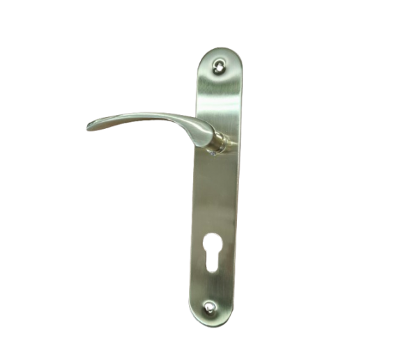 Vidaus apdailos prekės. Durys, jų dalys. Durų furnitūra. Rankenos. Rankena INOVO OS matinis žalvaris