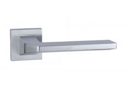 Vidaus apdailos prekės. Durys, jų dalys. Durų furnitūra. Rankenos. Rankena Jacque matinis chromas 