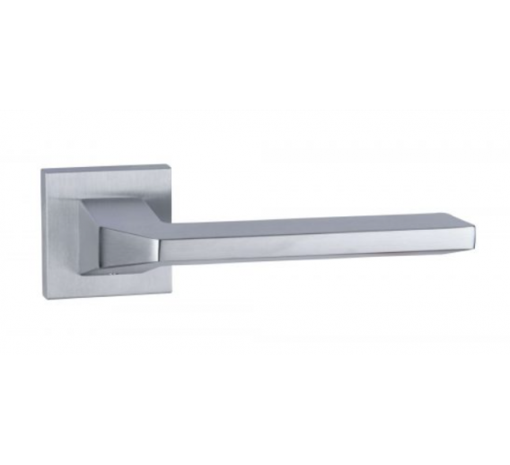 Vidaus apdailos prekės. Durys, jų dalys. Durų furnitūra. Rankenos. Rankena Jacque matinis chromas 