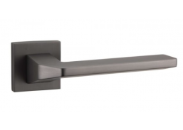 Vidaus apdailos prekės. Durys, jų dalys. Durų furnitūra. Rankenos. Rankena Jacque matinis tamsus nikelis 