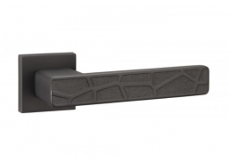 Vidaus apdailos prekės. Durys, jų dalys. Durų furnitūra. Rankenos. Rankena Parkuay matinis tamsus nikelis 