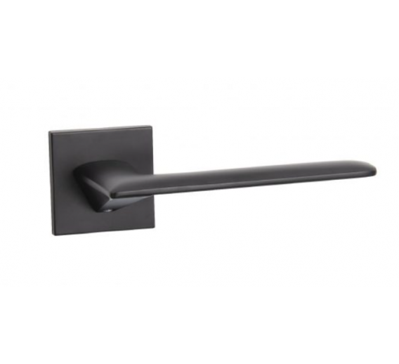 Vidaus apdailos prekės. Durys, jų dalys. Durų furnitūra. Rankenos. Rankena Smooth Stone juoda 