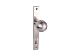 Vidaus apdailos prekės. Durys, jų dalys. Durų furnitūra. Rankenos. Rankena TL 04 INOX burbulas