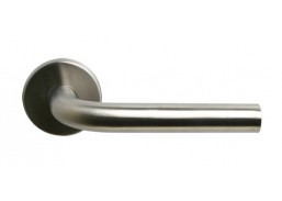 Vidaus apdailos prekės. Durų furnitūra. Durų furnitūra. Rankenos. Rankena TL 04 Inox, nerūdijantis plienas, R672 