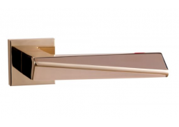 Vidaus apdailos prekės. Durys, jų dalys. Durų furnitūra. Rankenos. Rankena Top Gun blizgus auksas 