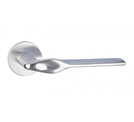 Vidaus apdailos prekės. Durys, jų dalys. Durų furnitūra. Rankenos. Rankena Touchy matinis chromas 