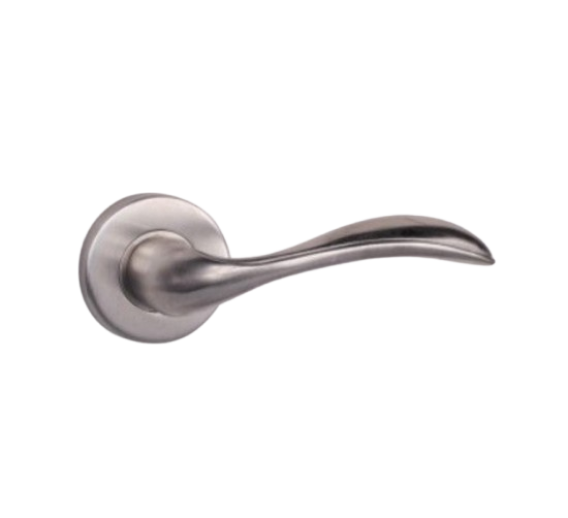 Vidaus apdailos prekės. Durys, jų dalys. Durų furnitūra. Rankenos. Rankena YHS-071 Inox nerūdijantis plienas