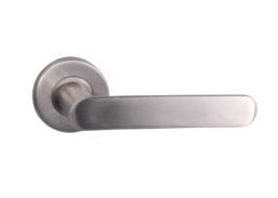 Vidaus apdailos prekės. Durys, jų dalys. Durų furnitūra. Rankenos. Rankena YHS-16 Inox nerūdijantis plienas 