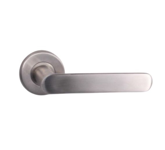 Vidaus apdailos prekės. Durys, jų dalys. Durų furnitūra. Rankenos. Rankena YHS-16 Inox nerūdijantis plienas 