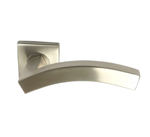 Vidaus apdailos prekės. Durys, jų dalys. Durų furnitūra. Rankenos. Rankena YHS 36 Inox, nerūdijantis plienas