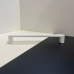 Baldinė furnitūra. Baldinės rankenėlės. Rankenėlė CL420 B 160 mm baltos sp.  kaina