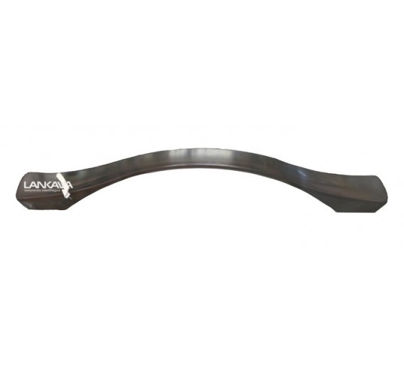 Baldinė furnitūra. Baldinės rankenėlės. Rankenėlė L-320 C-3819-320 G8 šlifuotas plienas 