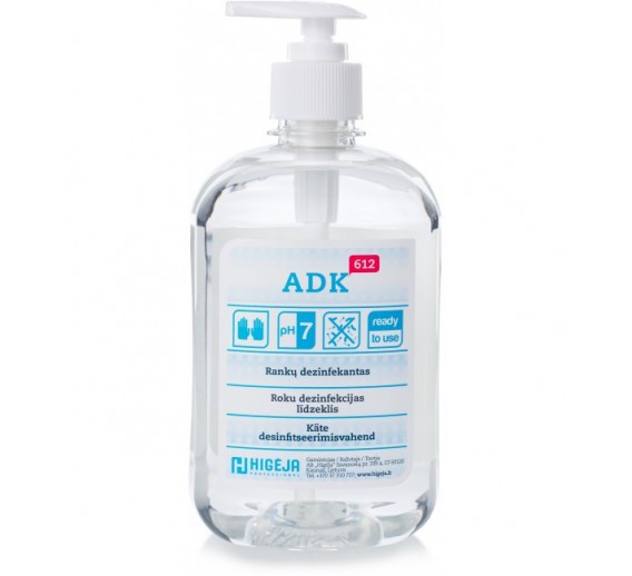 Rankų dezinfekantas HIGĖJA ADK-612, 500 ml 