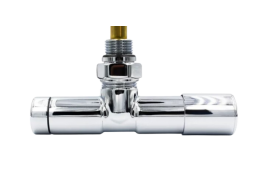 Santechnikos prekės. Vonios įranga. Maišytuvai, dušo komplektai. Maišytuvų detalės. Reguliuojamas pajungimo mazgas dešininis UNICO