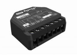 Elektros prekės. Moduliniai automatikos komponentai. Kontaktoriai. Relė su galios matavimu Shelly 2PM Gen3 