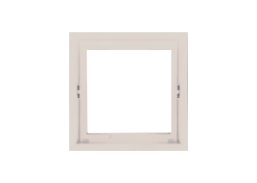 Elektros prekės. Instaliacija - kištukiniai lizdai, jungikliai ir kt.. BORA jungikliai, kištukiniai lizdai. Rėmelis BORA 1 vietos, kreminis 