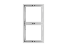 Elektros prekės. Instaliacija - kištukiniai lizdai, jungikliai ir kt.. BORA jungikliai, kištukiniai lizdai. Rėmelis BORA 2 vietų, pilkas, vertikalus 