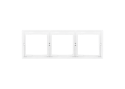 Elektros prekės. Instaliacija - kištukiniai lizdai, jungikliai ir kt.. BORA jungikliai, kištukiniai lizdai. Rėmelis BORA 3 vietų, baltas 