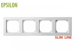 Rėmelis Epsilon Slim Line K14-145-04 E/B/10 baltas 