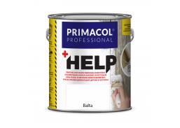 Renovacijos dažai medienai ir betonui HELP balti 2,5 l 