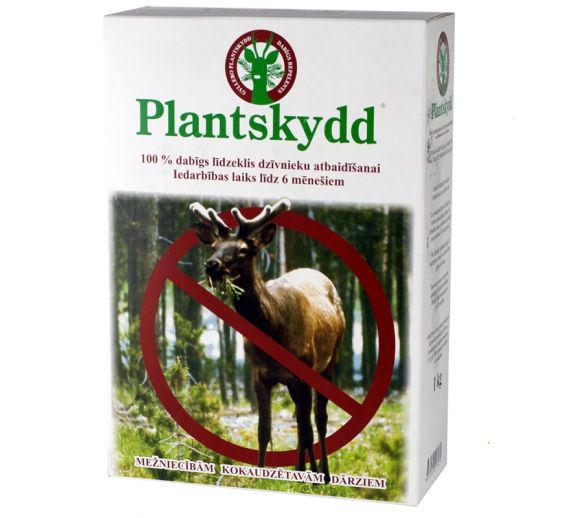 Sodo ir daržo prekės. Augalų apsaugos priemonės. Sodo priežiūros priemonės. Repelentas Plantskydd 1kg