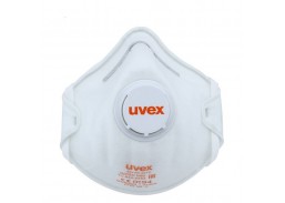 Darbo saugos prekės. Kvėpavimo apsaugos priemonės. Respiratoriai, veido kaukės. Respiratorius su vožtuvu UVEX Silv-Air Classic 2210 FFP2 