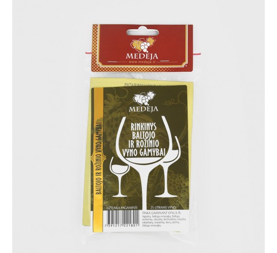 Sodo ir daržo prekės. Vyno gamybos įranga, medžiagos vyno gamybai. Rinkinys balto vyno gamybai