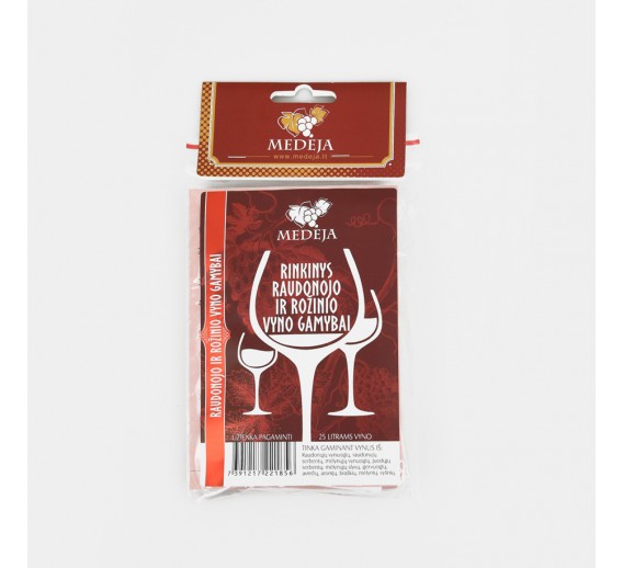 Sodo ir daržo prekės. Vyno gamybos įranga, medžiagos vyno gamybai. Rinkinys raudono vyno gamybai