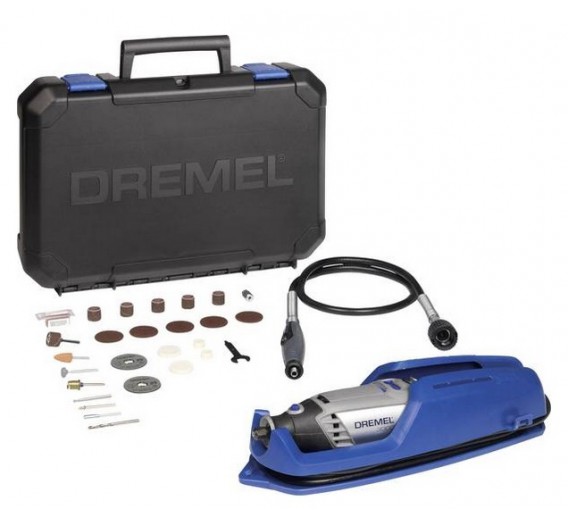 Darbo įrankiai. Elektriniai ir akumuliatoriniai įrankiai. Graviravimo įrankiai ir jų priedai. Graviravimo įrankiai. Rotacinis įrankis DREMEL 3000 F0133000JP su 25 priedais 