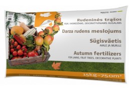 Sodo ir daržo prekės. Trąšos ir durpių substratai. Trąšos. Birios trąšos. Rudeninės trąšos Baltic Agro NPK 00-11-24, 15 kg 