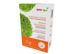 Sodo ir daržo prekės. Trąšos ir durpių substratai. Trąšos. Birios trąšos. Rudeninės visžalių augalų trąšos, Baltic Agro, 1 kg
