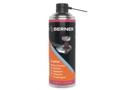 Elektros prekės. Kontaktų valikliai, tepalai, cheminės medžiagos. Rūdžių tirpiklis su grafitu BERNER 400 ml 