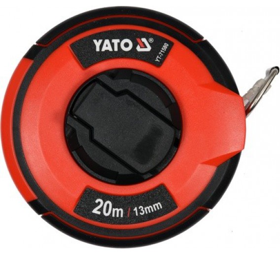 Darbo įrankiai. Mechaniniai įrankiai. Ruletės, matavimo juostos, slankmačiai. Ruletės. Ruletė 30mx13mm Y-YT-71581 