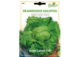 Sodo ir daržo prekės. Sėklos, daigyklos, durpinės tabletės. Ridikėliai, salotos. Salotos Great lakes 118 2g 