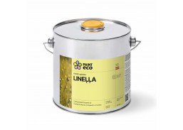 Dažai. Medienos apsaugos ir dekoravimo priemonės. Aliejus medienai. Šalto spaudimo sėmenų Aliejus Linella 2.5l 