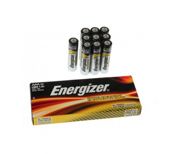 Elektronikos prekės. Elementai - baterijos. Šarminė baterija Energizer LR03 AAA  BL10 