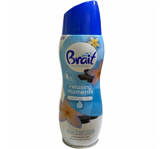 Švaros prekės. Oro gaivikliai, namų kvapai. Sausas oro gaiviklis Brait Relaxing moments 300 ml 