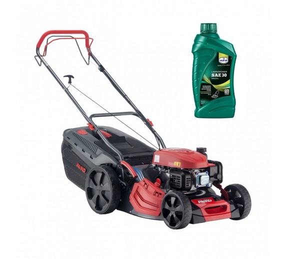 Technika sodui ir daržui. Vejapjovės. Benzininės vejapjovės. Savaeigė vejapjovė Comfort 46.0 SP-A 119938 AL-Ko Rasenmacher+Tepalas vejapjovei EUROL SAE30 1L